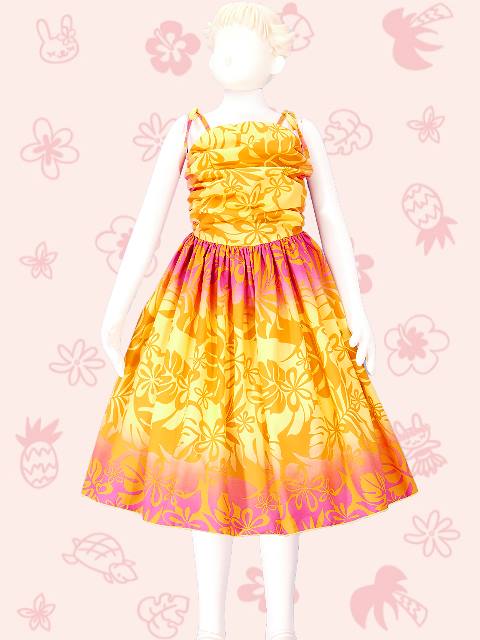 フラダンス衣装ジュニア